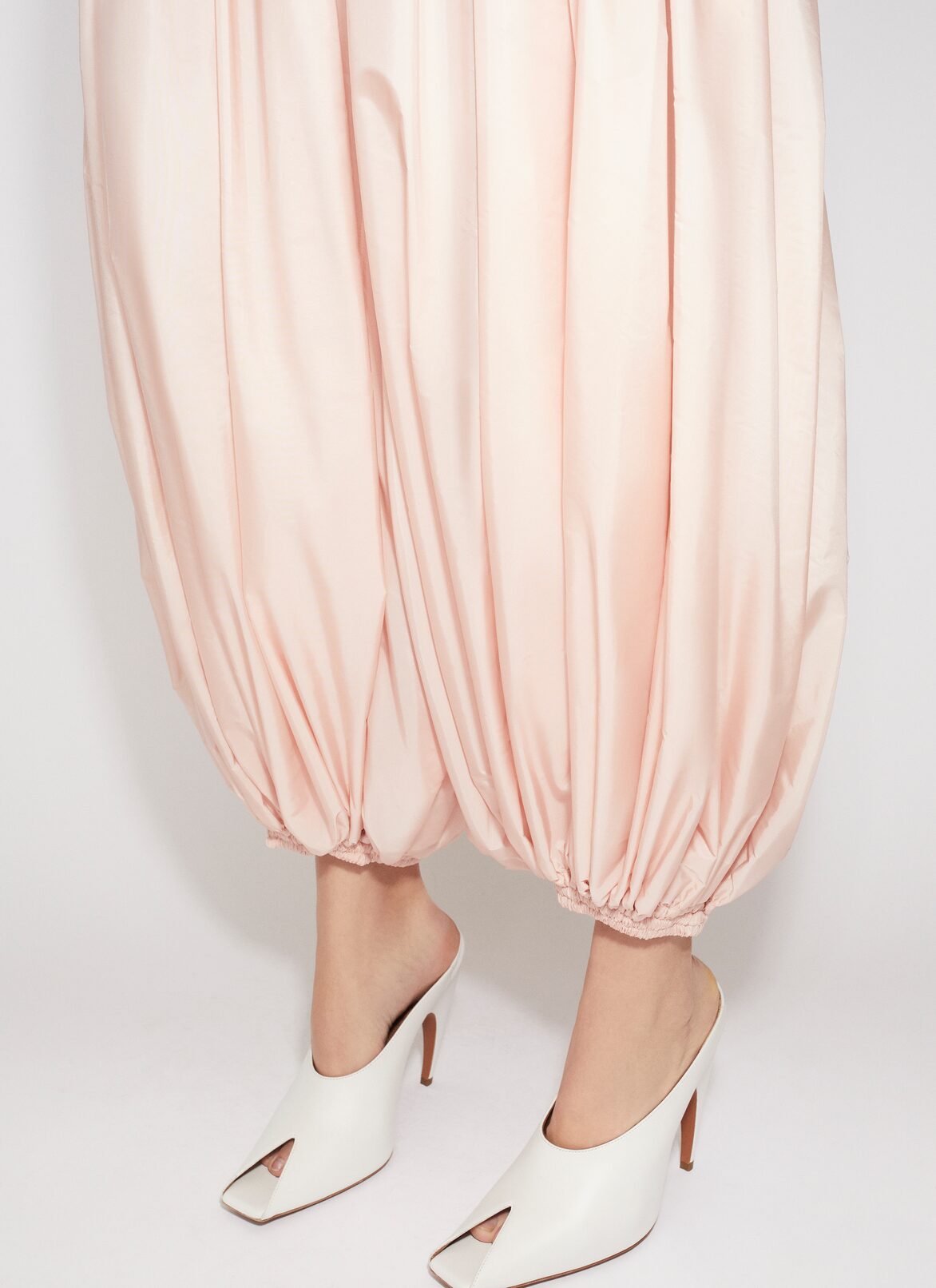 BALLOON TROUSERS ALAÏA PALE PINK BALLOON TROUSERS
